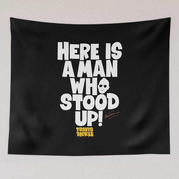 Item preview, Taxi Driver 'Here Is a Man Who Stood Up - Martin Scorsese Classic T-Shirt designed and sold by Boogosh.