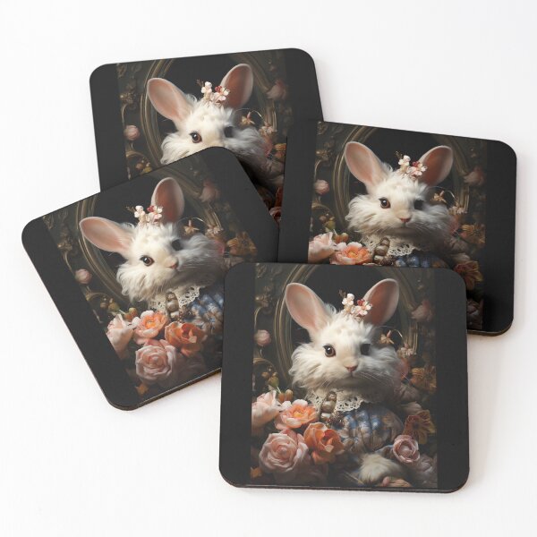 Item preview, Mystical Rabbit Next To Flowers designed and sold by CamilleNorris.