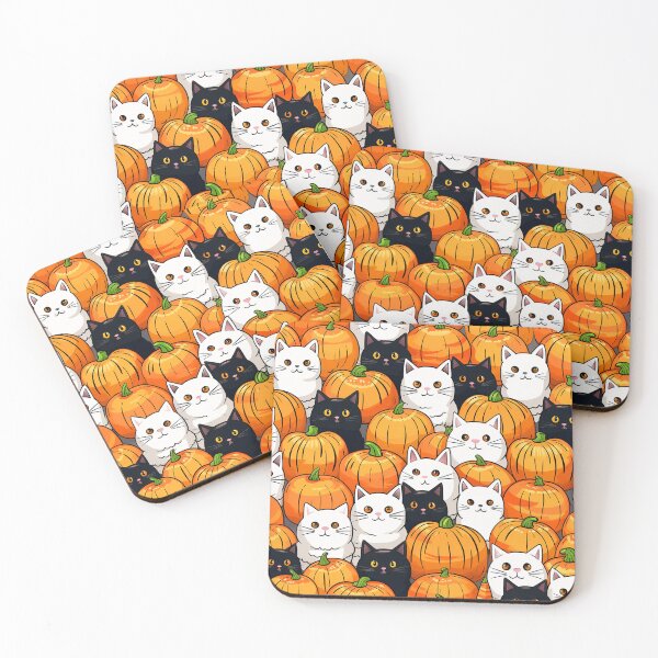 Item preview, Kittens and pumkins  designed and sold by Eleen's Shop.