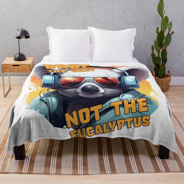 Item preview, Drop The Beat, Not The Eucalyptus designed and sold by ILikeToasters.