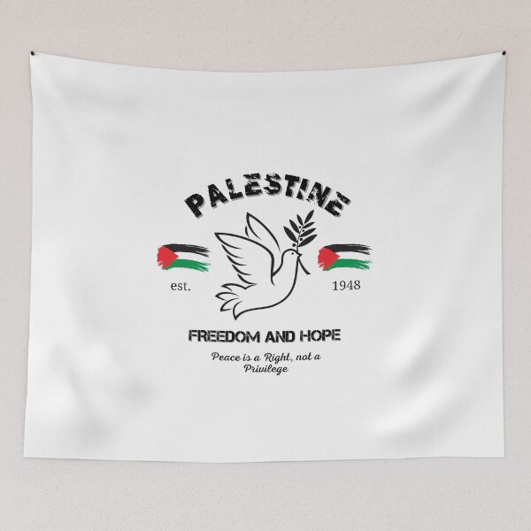 Item preview, Peace and Freedom for Palestine: Peace is a Right, not a Privilege designed and sold by InspireHubWear.