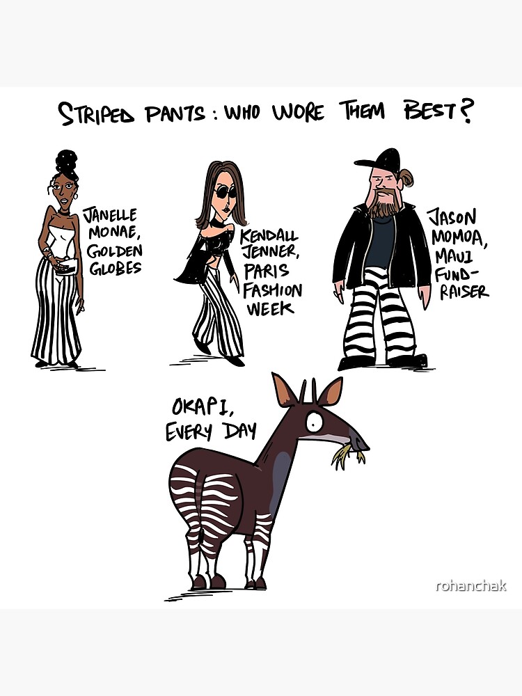Okapi Striped Pants