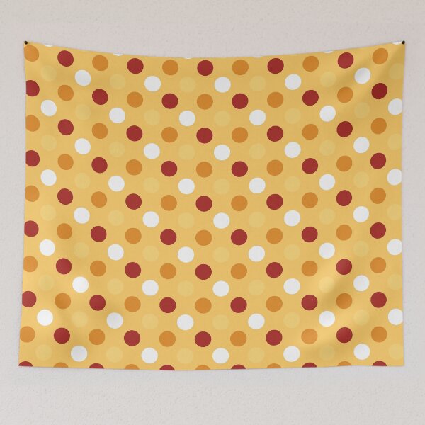 Item preview, Circle pattern on yellow background designed and sold by NAGNE.