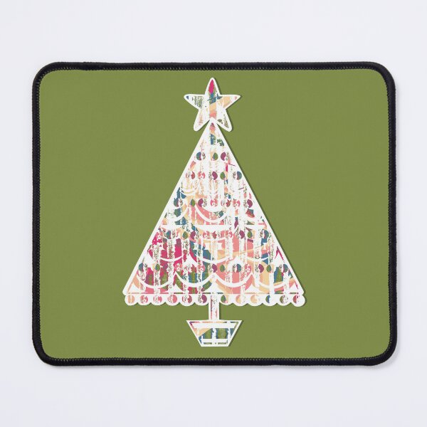 Item preview, "Elegant Christmas Tree" | Green Background designed and sold by LiseHoltArt.