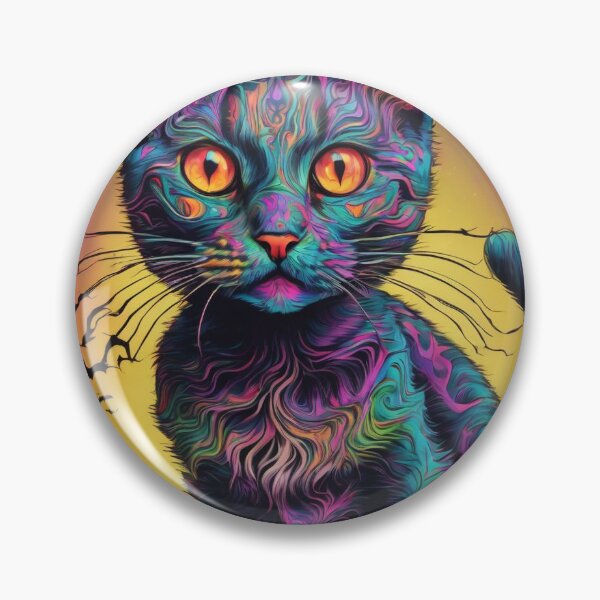 Artikelvorschau, Trippy Katze entworfen und verkauft von James sparks.