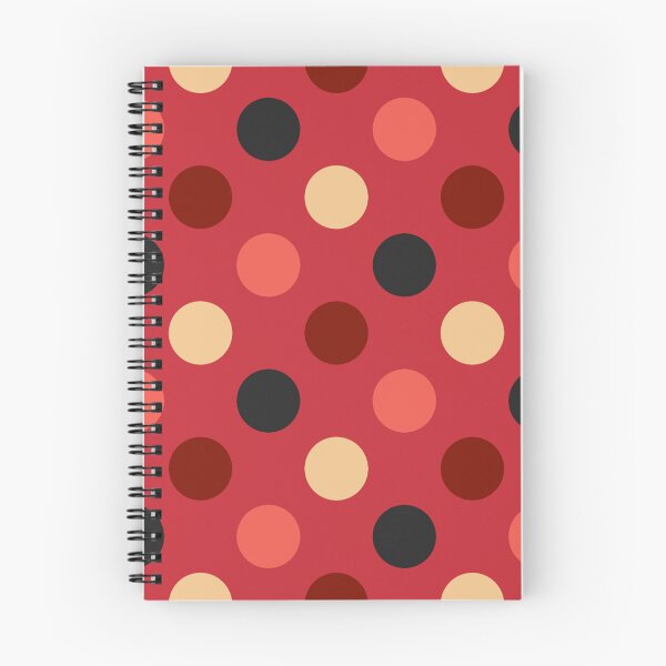 Item preview, Circle dot pattern on red background designed and sold by NAGNE.