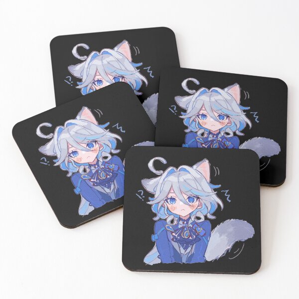 Item preview, Genshin Impact - Furina Pastel Art Cat Girl designed and sold by RussellStudio.