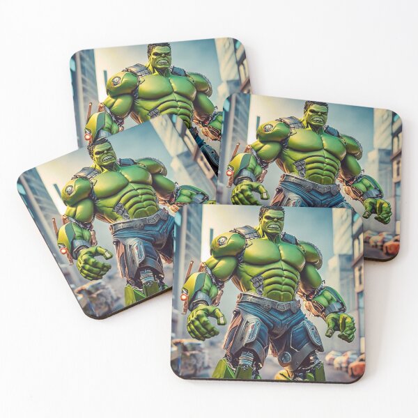 Item preview, "The Hulk Reimagined: Unleash the Robot Fury" designed and sold by TRONBOY.