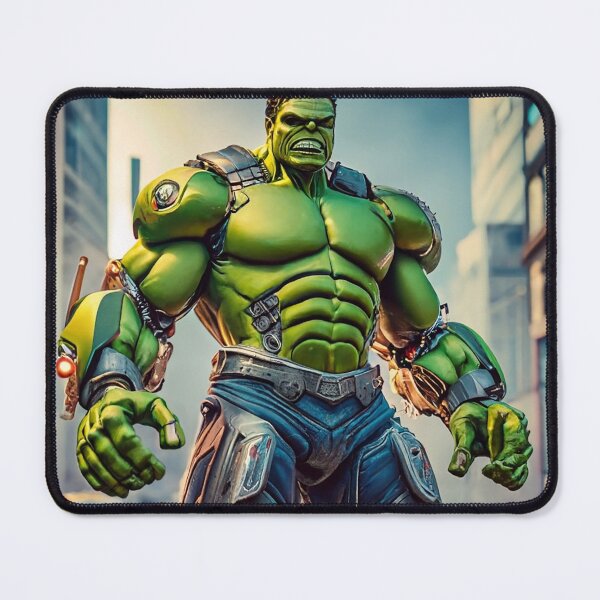 Item preview, "The Hulk Reimagined: Unleash the Robot Fury" designed and sold by TRONBOY.