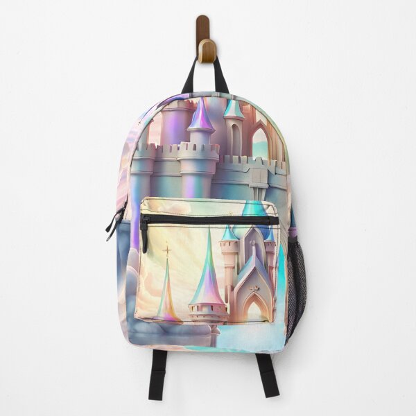 Item preview, The Great Castle of Pastel Colors, AI-Generated designed and sold by croissantt0.