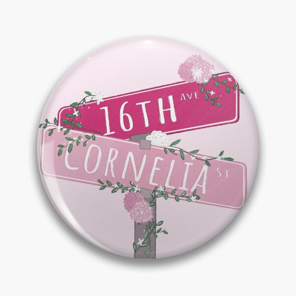 Item preview, Cornelia Street and 16th avenue Taylor Swift Sign sticker designed and sold by OverEducatedCat.