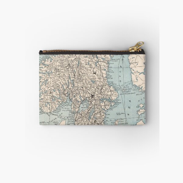 Item preview, Vintage Map of Norway and Sweden (1893) designed and sold by BravuraMedia.