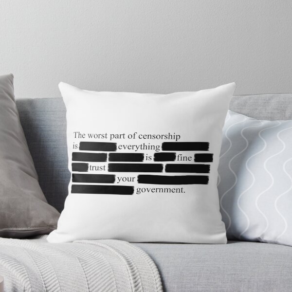 Item preview, Trust you government (censorship) designed and sold by GreenGuyTees.