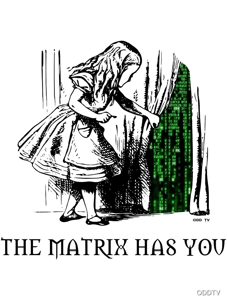 Alice in the Wonderland Matrix Rabbit Hole by ODDTV