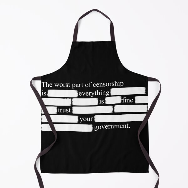 Item preview, Censored Government document (Trust Your Government) designed and sold by GreenGuyTees.