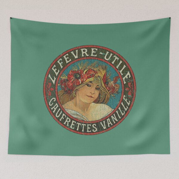 Item preview, Lefevre-Utile Gaufrettes Vanille 1895 designed and sold by AstroZombie6669.