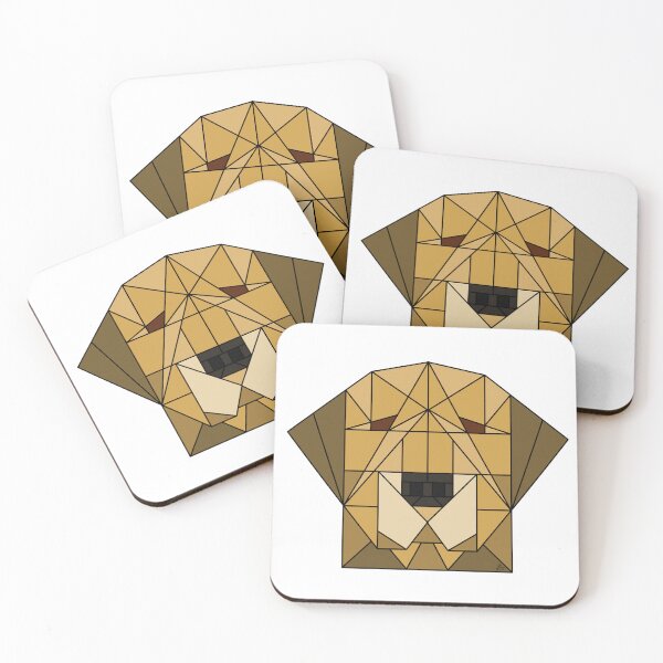 Item preview, Labrador Dog - Geometric Abstract Art designed and sold by James Bogner.