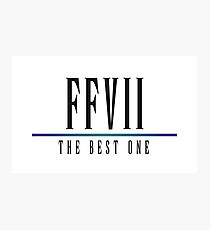 FFVII - The Best One Photographic Print