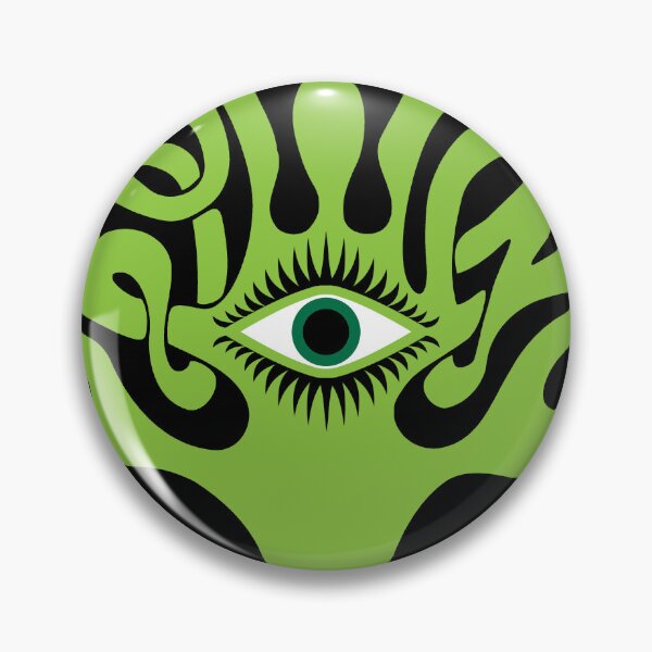 Item preview, psychedelic tree growing steady green sixties future eye designed and sold by Luzi Illustrella.