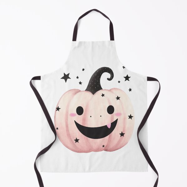 Item preview, Cute Pink Pumpkin with a Smiley Face designed and sold by shestiger.