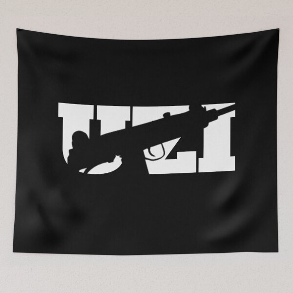 Item preview, Uzi Video game gun designed and sold by GreenGuyTees.