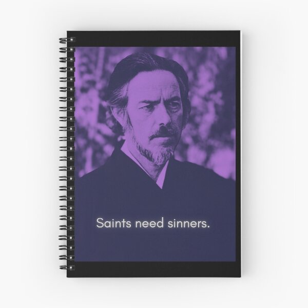 Item preview, Saints Need Sinners | Alan Watts designed and sold by MysticMaverick.