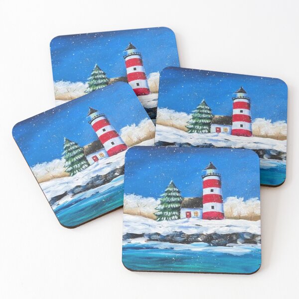 Item preview, Lighthouse Holiday designed and sold by Artful Creations Shop.