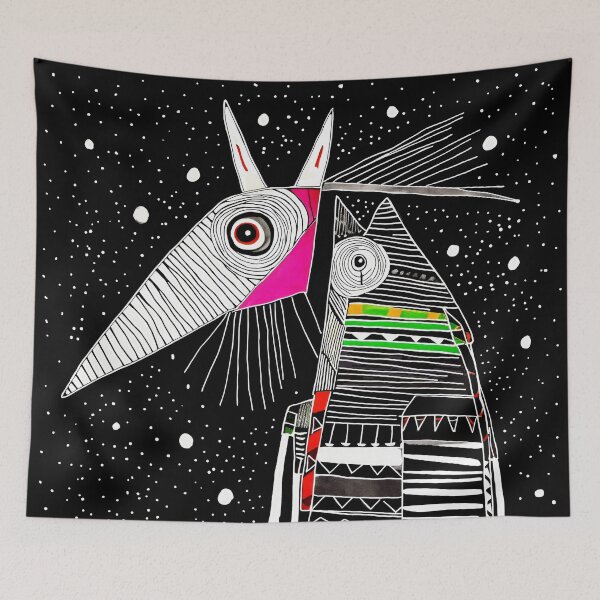 Item preview, "Whimsical Bird Creatures # 38" designed and sold by Glen Allison.