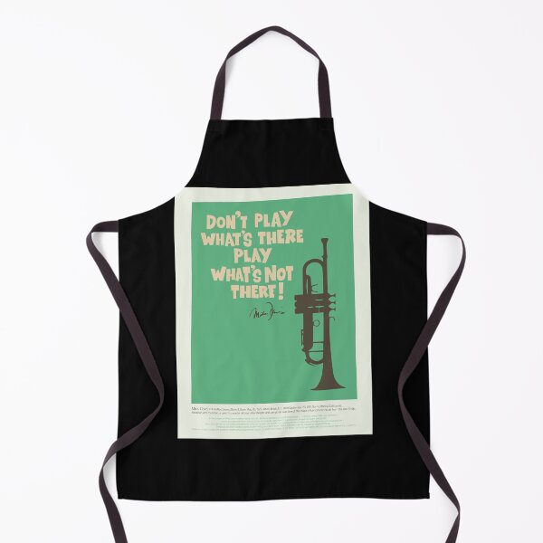Item preview, Miles Davis - Playing What's Not There - Quote from a Jazz Legend designed and sold by Boogosh.