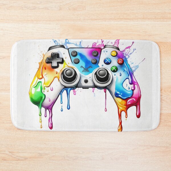 Item preview, Video Game Controller Watercolour Dripping designed and sold by druidwolfart.