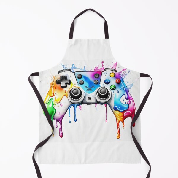 Item preview, Video Game Controller Watercolour Dripping designed and sold by druidwolfart.