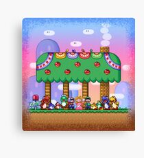 Super Mario World Canvas Print
