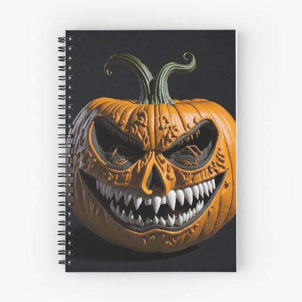 Item preview, "The title artwork, a very realistic depiction of a head-sized pumpkin, captures every intricate detail and texture of the pumpkin's surface, making it almost appear three-dimensional." designed and sold by Best-Art-32.