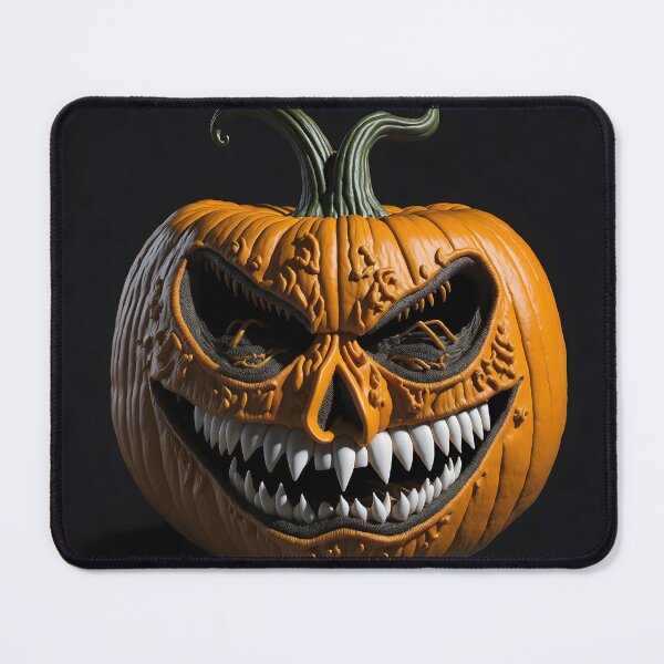 Item preview, "The title artwork, a very realistic depiction of a head-sized pumpkin, captures every intricate detail and texture of the pumpkin's surface, making it almost appear three-dimensional." designed and sold by Best-Art-32.