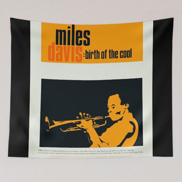 Item preview, Miles Davis - Minimal Tribute to 'Birth of the Cool' designed and sold by Boogosh.