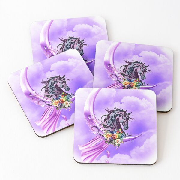 Item preview, Elegant colorful wild horse designed and sold by nicky2342.