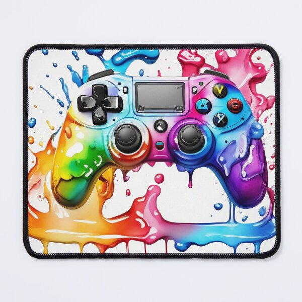 Item preview, Video Game Controller Watercolour Dripping designed and sold by druidwolfart.