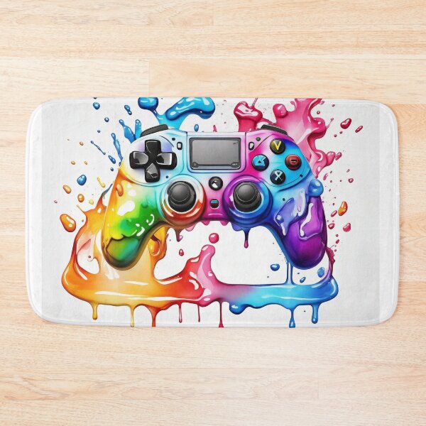 Item preview, Video Game Controller Watercolour Dripping designed and sold by druidwolfart.