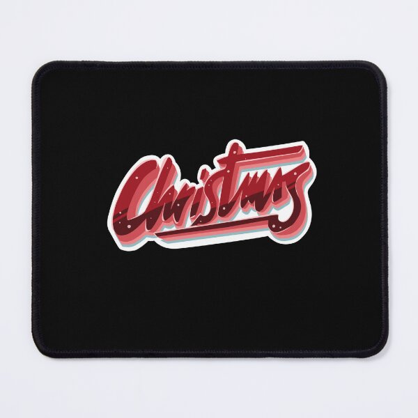 Item preview, Red Christmas xmas graffiti freehand stroke designed and sold by StairheadStore.