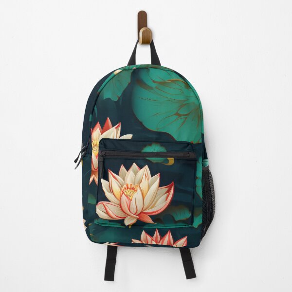 Item preview, Emerald Serenity: Lotus Adrift in Green Waters designed and sold by 21 Tulips.