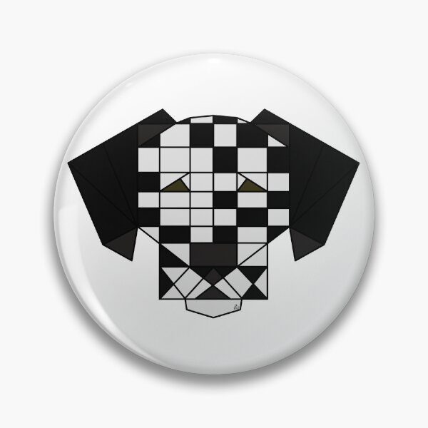 Item preview, Dalmation - Geometric Abstract Art designed and sold by James Bogner.