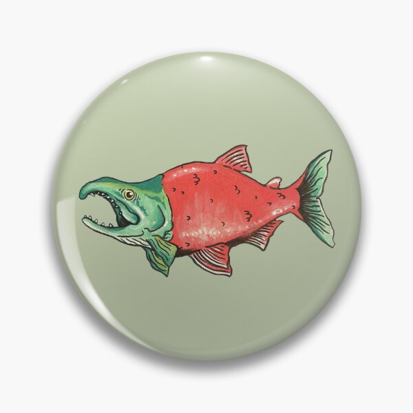 Item preview, salmón rojo designed and sold by ReelDesigns.