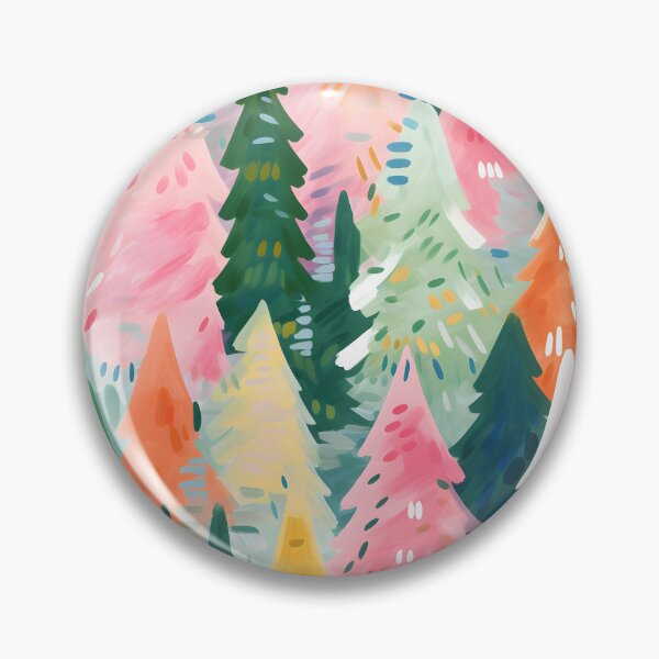 Item preview, Christmas Forest Oil Painting Seamless Tileable Graphic 2/7 designed and sold by BrotherQY.
