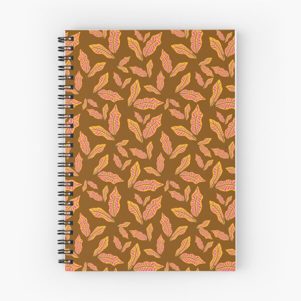 Item preview, Light brown leaf pattern designed and sold by garrixMart.