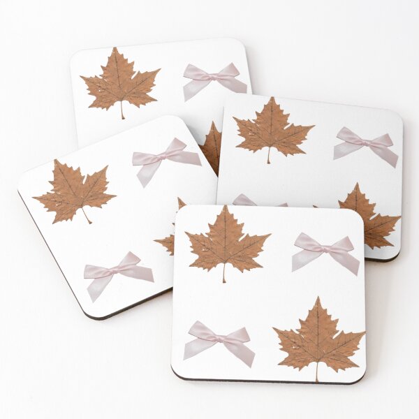 Item preview, Autumn leaves and bows coquette  designed and sold by Pixiedrop.