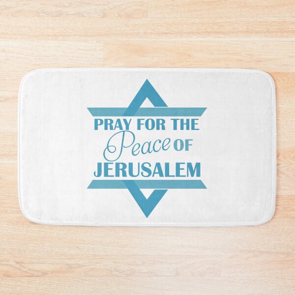 Item preview, Pray for the peace of Jerusalem designed and sold by smallcatvn.