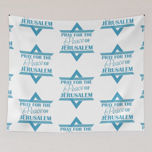 Item preview, Pray for the peace of Jerusalem designed and sold by smallcatvn.
