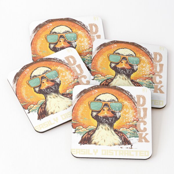 Item preview, Retro Duck designed and sold by GirlGlowGraphic.