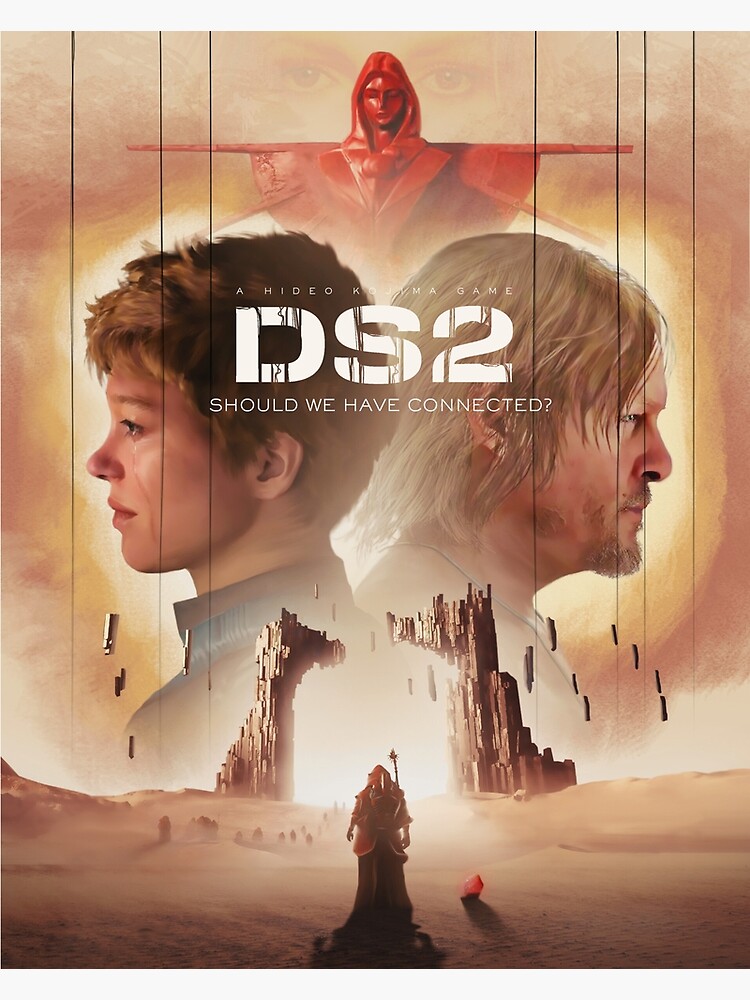 Aqui está o primeiro poster para Death Stranding 2