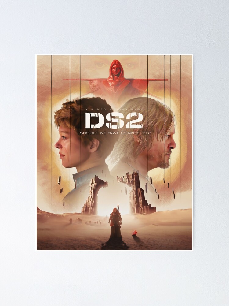 Death Stranding 2 Promotional Poster Set B2 A4 Size Set of 2